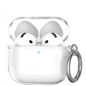 AHASTYLE For AirPods 4 Clear TPU Protective Case WG164