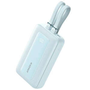 Anker Power Bank 20000mAh 30W Built-in USB-C+Lightning Cable