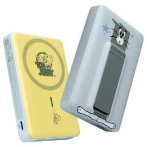 Anker MagGo 10000mAh Magnetic Wireless Power Bank with Foldable Stand TOM and JERRY Edition