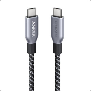 Anker Prime USB-C to USB-C Cable (240W-ft3 Upcycled-Braided)