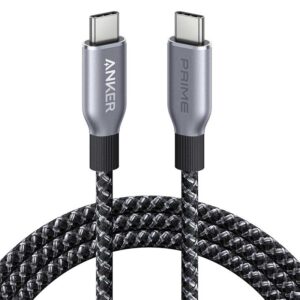 Anker Prime USB-C to USB-C Cable (240W-ft6 Upcycled-Braided)