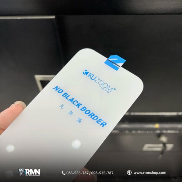 Kuzoom No Black Border Tempered Glass for iPhone Series - Image 4