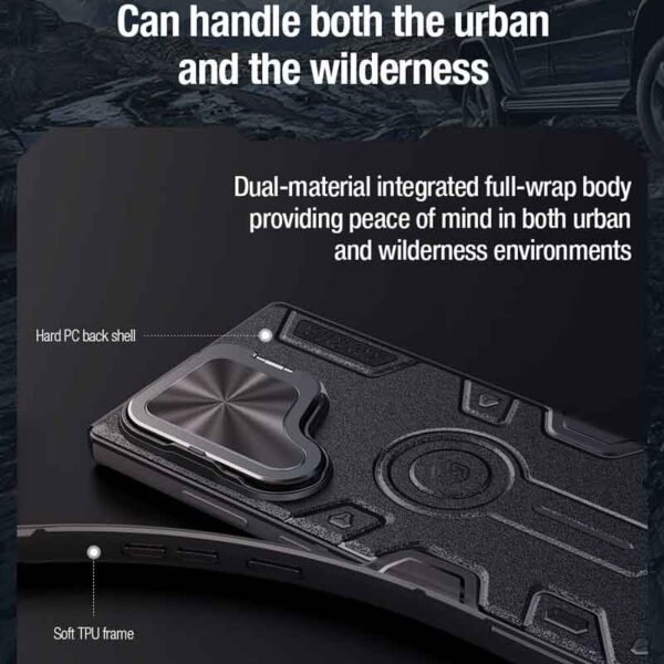 Nillkin CamShield Armor Prop camera protective case for Galaxy S24 Ultra - Image 5