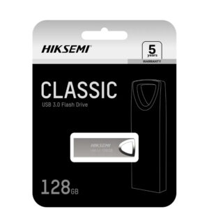 HIKSEMI 128GB USB 3.0 Classic Metal Flash Drive (Up to 80MB/s)
