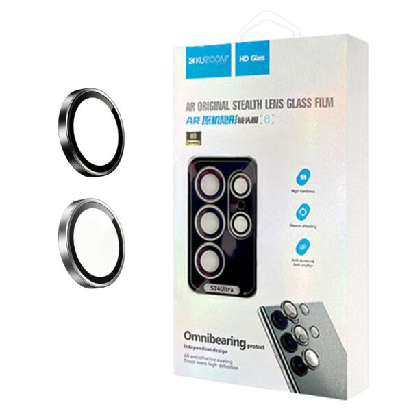 KUZOOM HD Glass AR Lens Protector for Galaxy S25 Ultra/S24 Ultra