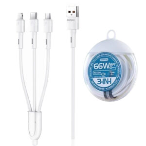 REMAX-RC-120 66W 3 In 1 Fast Charging Data Cable