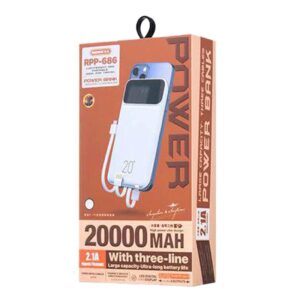 REMAX RPP-686 Reyluck Series Power-Bank 20000mAh