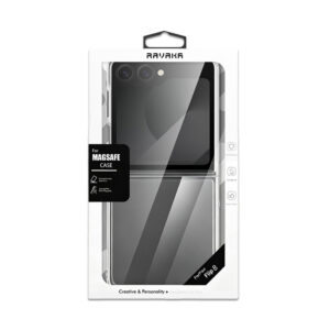 RAVAKA Slim Clear Case For Samsung Galaxy Z Flip Series